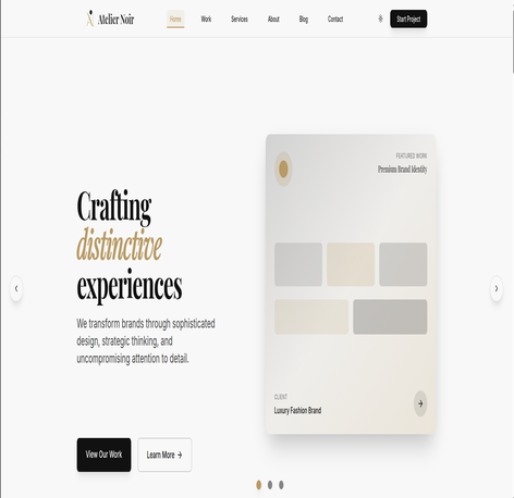 Atelier Noir Creative Agency