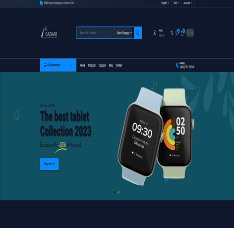 EAZAAR E-commerce Platform